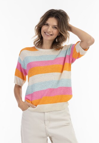 usha BLUE LABEL Pullover in Mischfarben: predná strana