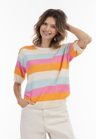 Pull-over usha BLUE LABEL en mélange de couleurs : devant