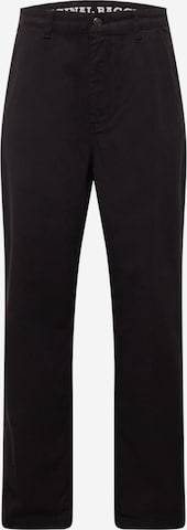 Pantalon chino 'Swarm' HOMEBOY en noir : devant