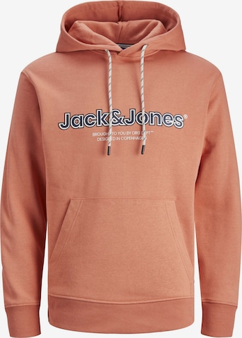 JACK & JONES Sweatshirt 'Lakewood' in Orange: front