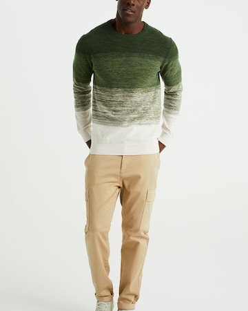 WE Fashion Sweater in Green