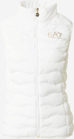 EA7 Emporio Armani - Chaleco en blanco: frente