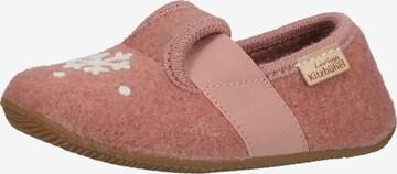 Living Kitzbühel Slippers in Pink: front