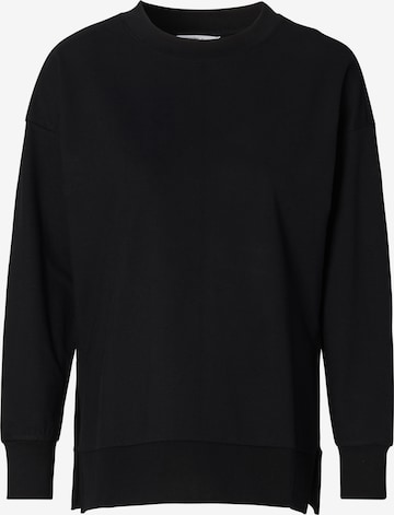 Noppies Umstandspullover mit Stillfunktion ' Pepe ' in Schwarz: Vorderseite