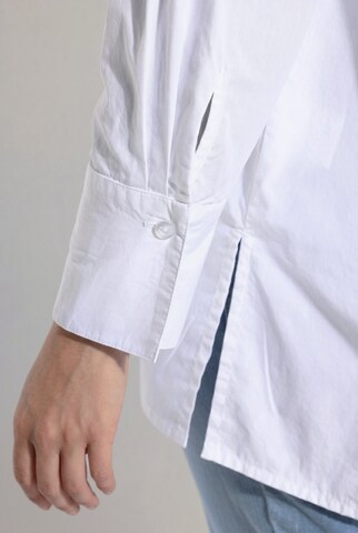 MIAMODA Blouse in White