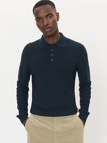 Matinique Pullover 'MAKerone' in Blau: Vorderseite
