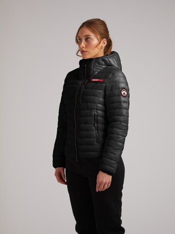 JACK1T Outdoor jacket ' SATEL1TE Kapuzen-Daunenjacke 2.0 ' in Black