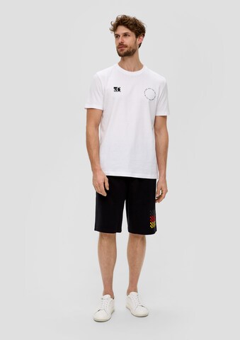 s.Oliver - Loosefit Pantalón en negro