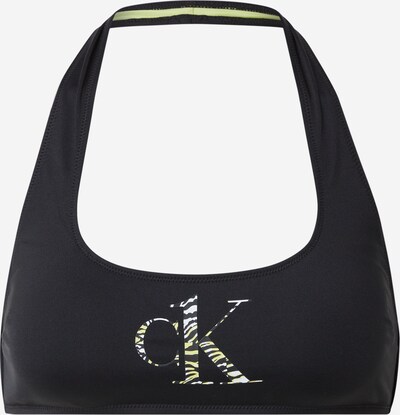 sárga / fekete / fehér Calvin Klein Swimwear Bikini felső, Termék nézet