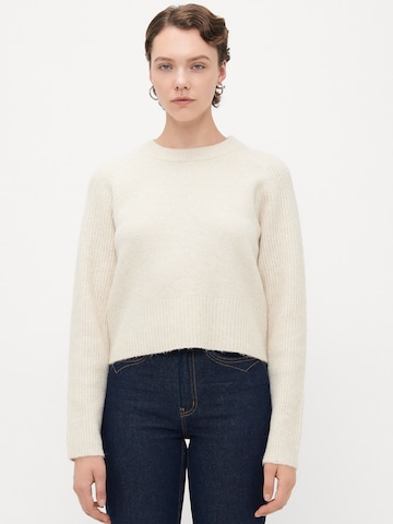 Vero Moda Tall Kampsun 'VMBANG', värv beež: eest vaates