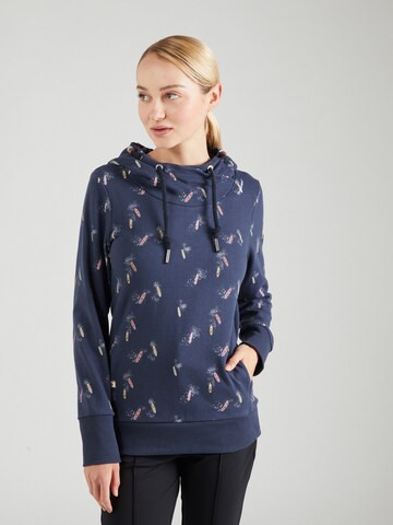 Ragwear Sweatshirt 'GRIPY' i blå: framsida