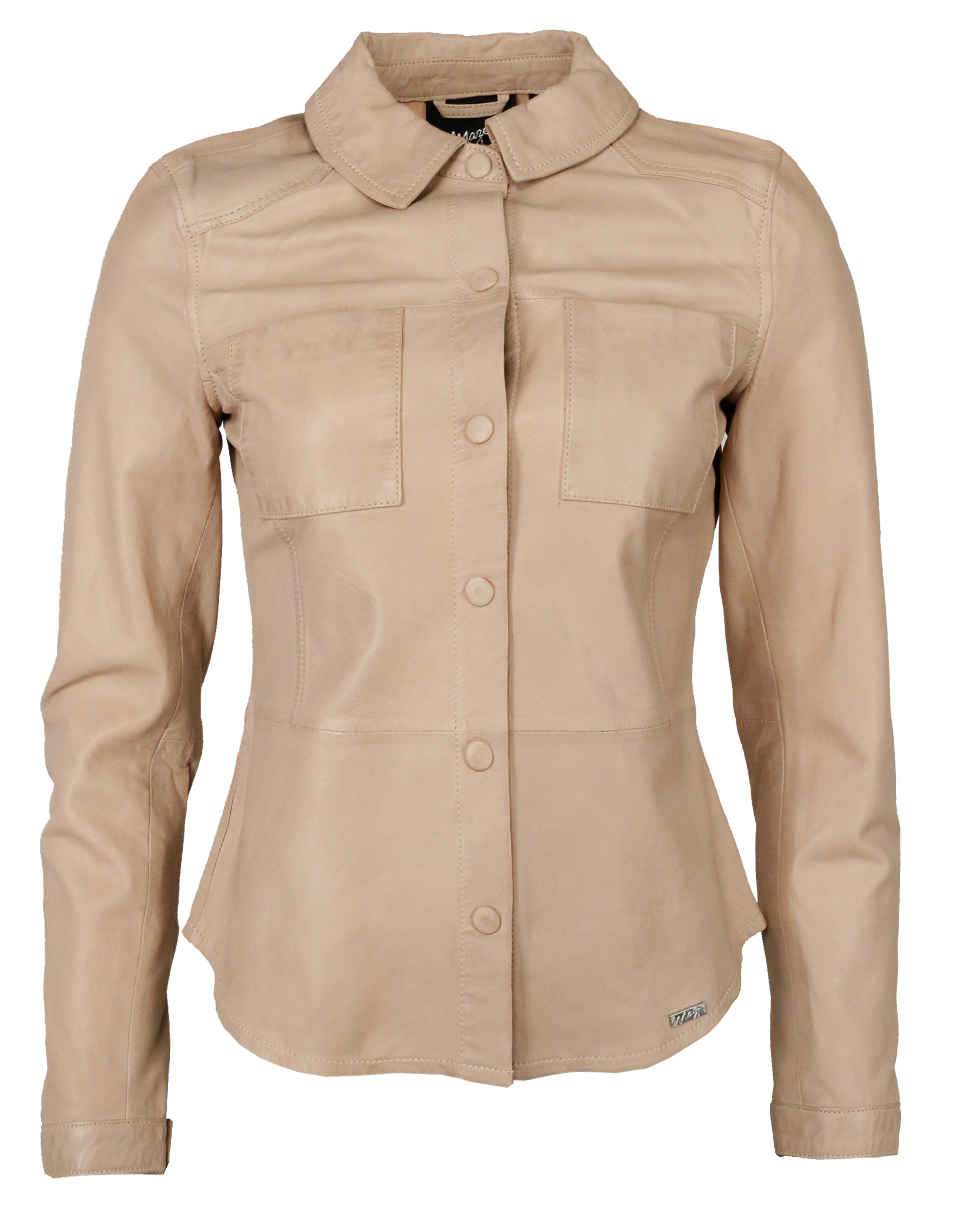 Maze Tussenjas in Beige: voorkant