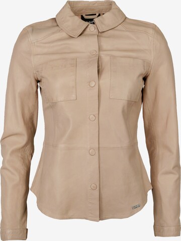 Maze Between-Season Jacket in Beige: front