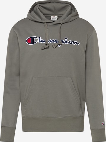 Champion Authentic Athletic Apparel Sweatshirt in Grey: front