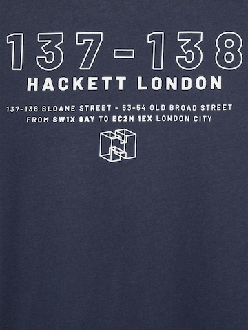 Hackett London Shirt in Blau