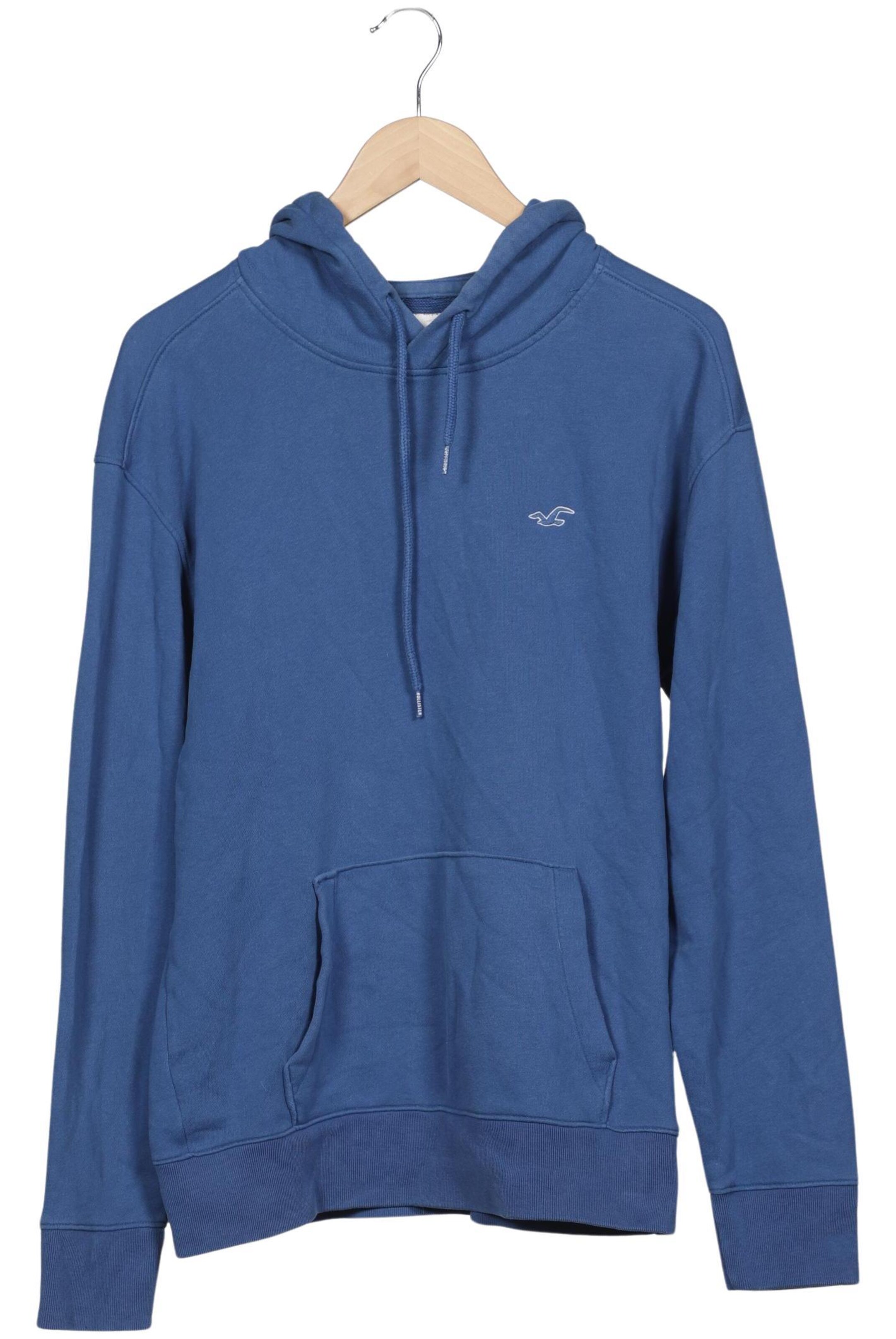 HOLLISTER Sweatshirt & Zip-Up Hoodie in M in Blue: front