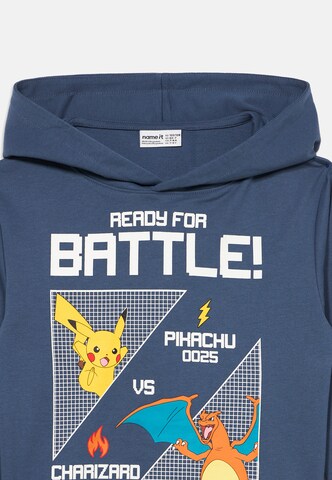 Felpa 'NKMJOL POKEMON' di NAME IT in blu