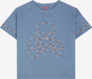 Maglietta di Scalpers in blu: frontale