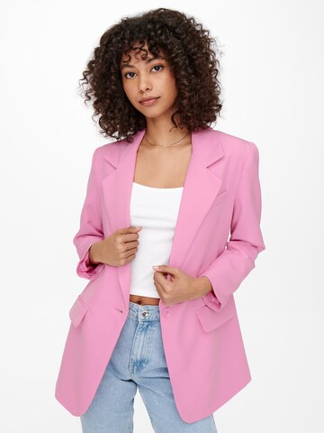 ONLY - Blazer 'Lana-Berry' em rosa