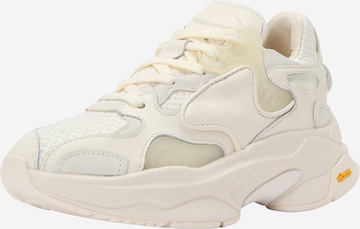 Polo Ralph Lauren - Zapatillas deportivas bajas en beige: frente