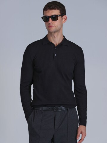 Lufian Sweatshirt in Zwart