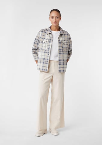 Wide Leg Pantalon comma casual identity en beige