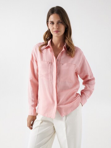 Salsa Jeans Blouse in Pink: front