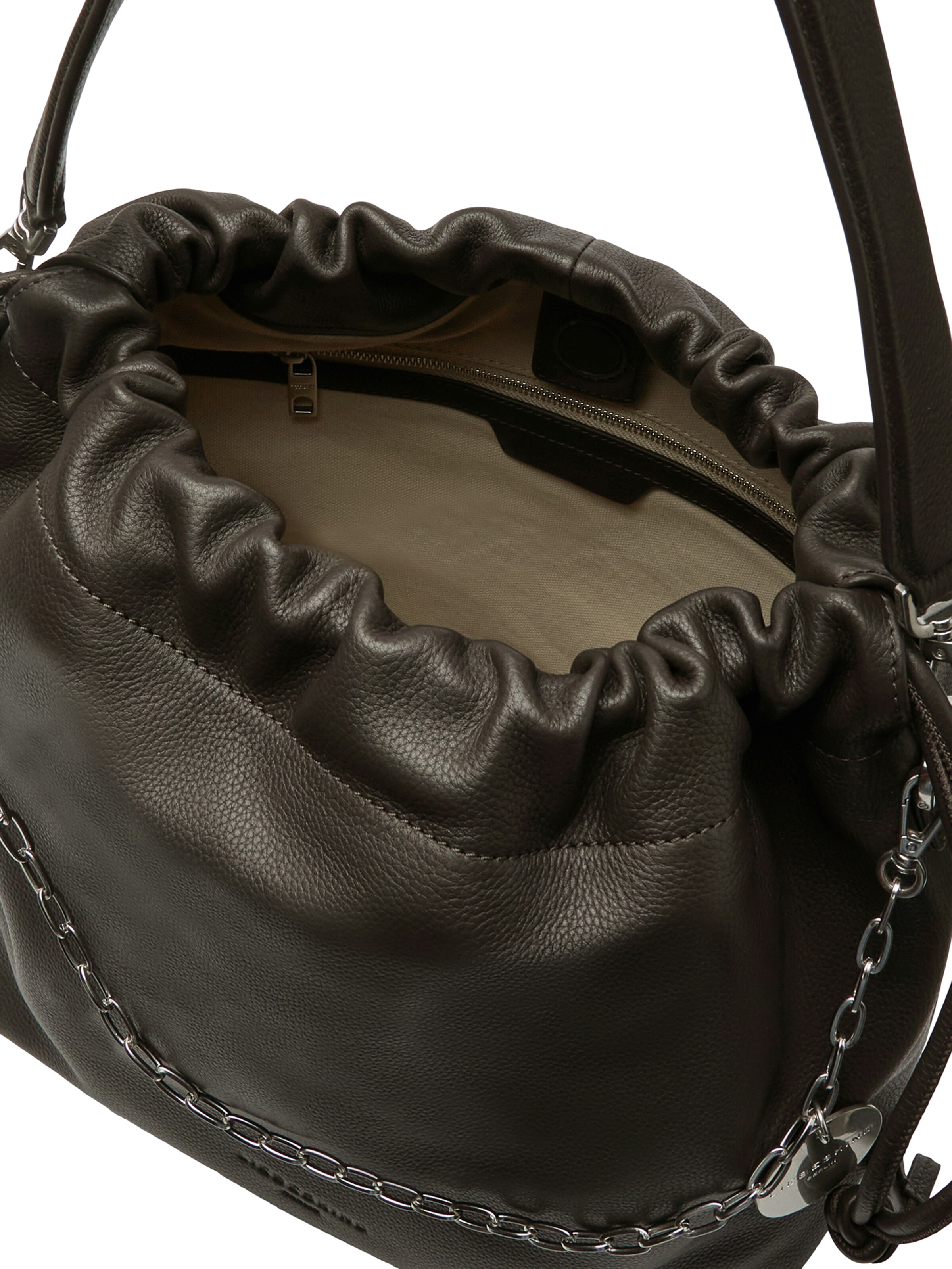 Liebeskind Berlin - Mala de bolsa 'Lya II' em castanho