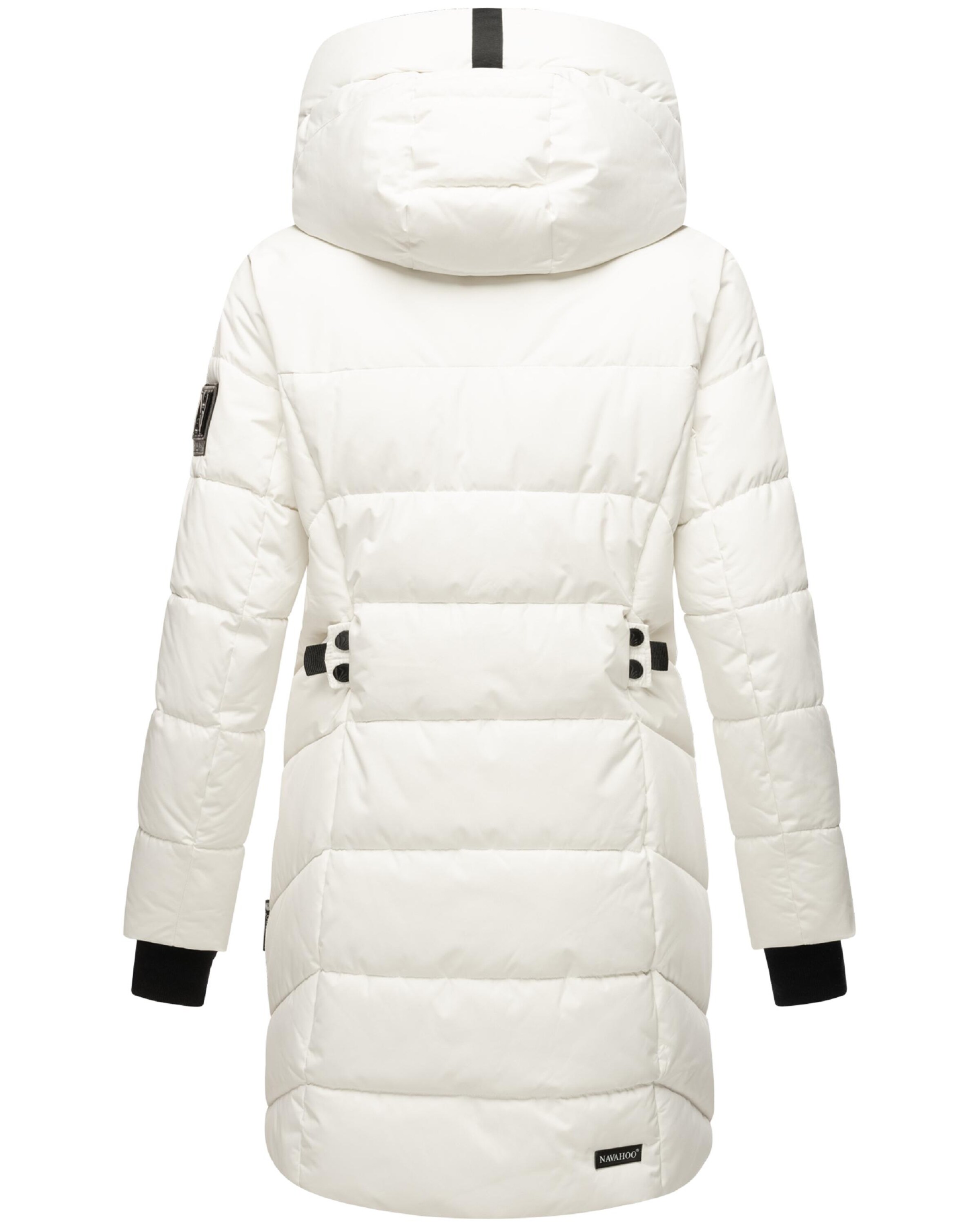 NAVAHOO Χειμερινό παλτό 'Knutschilein' σε λευκό