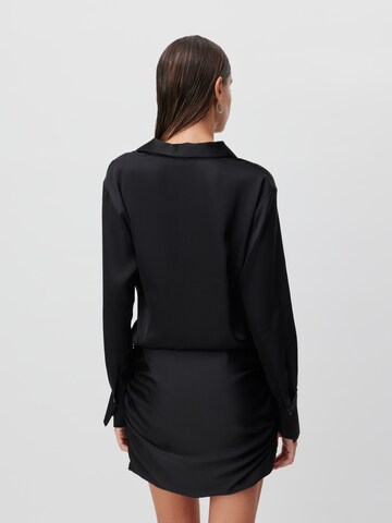 Robe-chemise 'Stefania' LeGer by Lena Gercke en noir