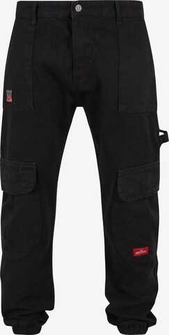 Jeans di Dada Supreme in nero: frontale