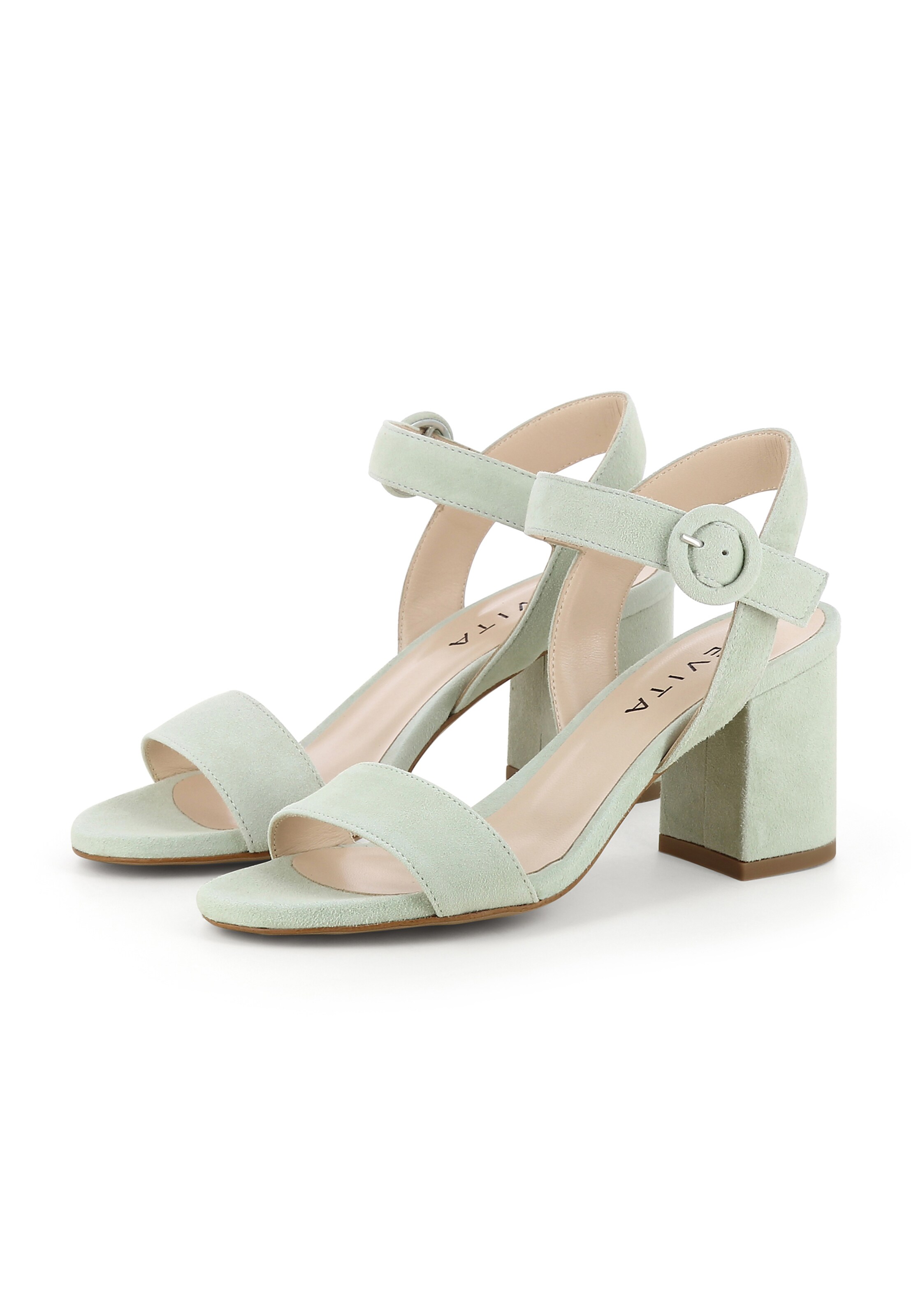 EVITA Sandalen met riem 'SAMANTA' in Groen