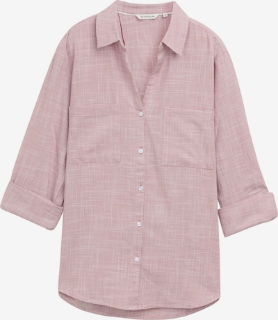 TOM TAILOR Bluza u roza / bijela, Pregled proizvoda