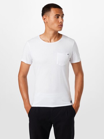 T-Shirt 'Noel' BLEND en blanc : devant