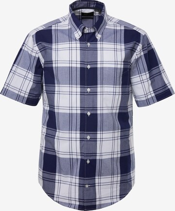 JP1880 Regular fit Button Up Shirt in Blue: front