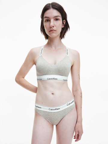 Bustino Reggiseno di Calvin Klein Underwear in grigio