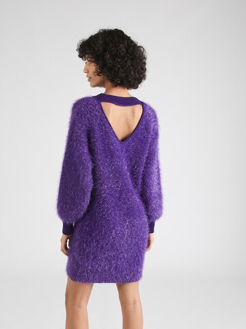 BOSS Knit dress 'Festalasa' in Purple