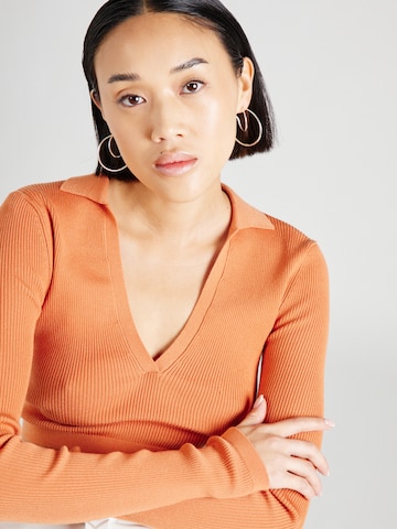 Calvin Klein Jeans Pullover in Orange