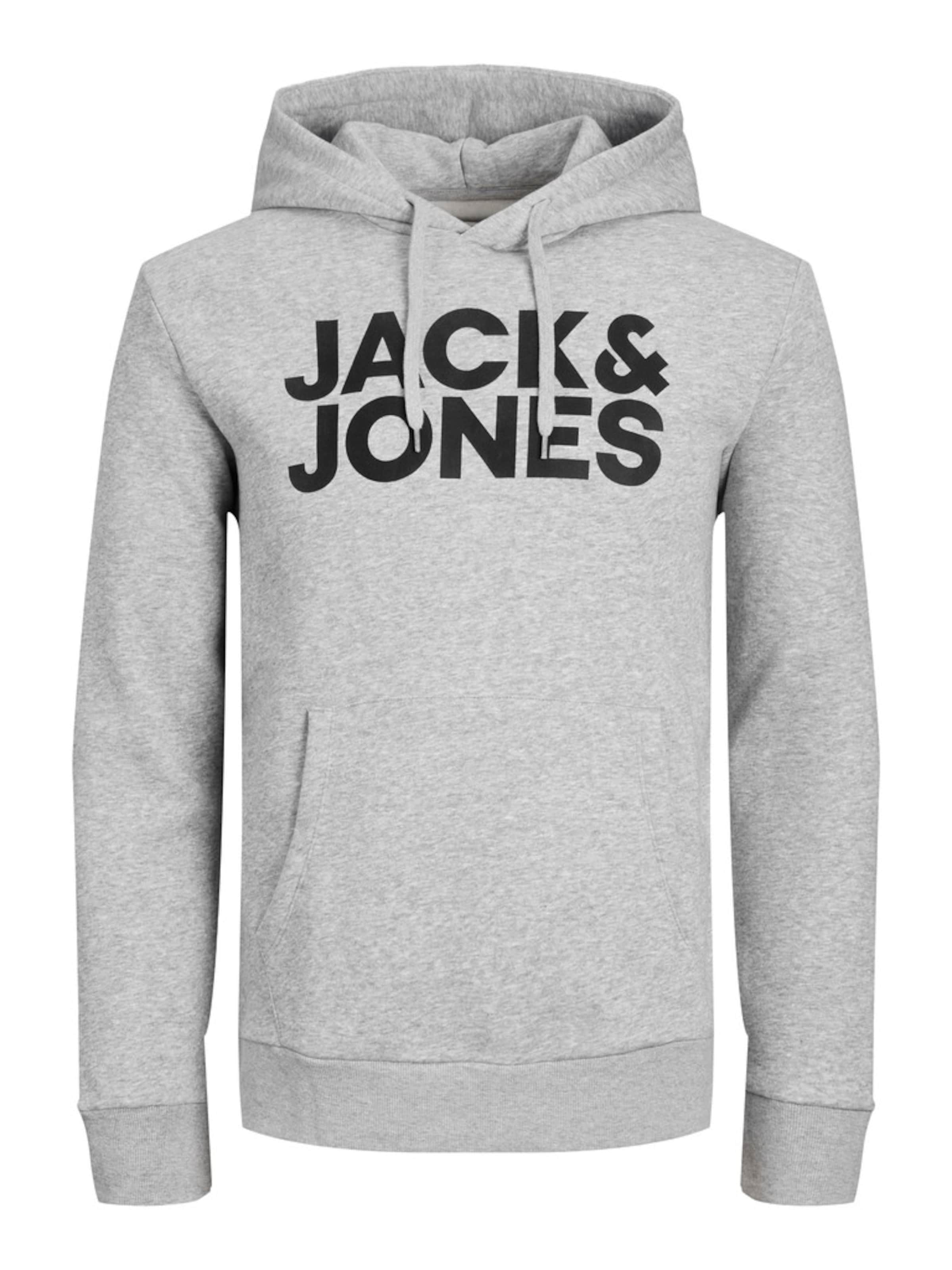 JACK & JONES Sweatshirt in Grau: Vorderseite