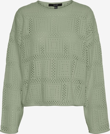 VERO MODA Sweater 'Oda' in Green: front