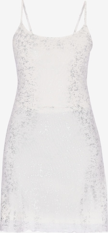 Robe 'Festive' faina en blanc : devant