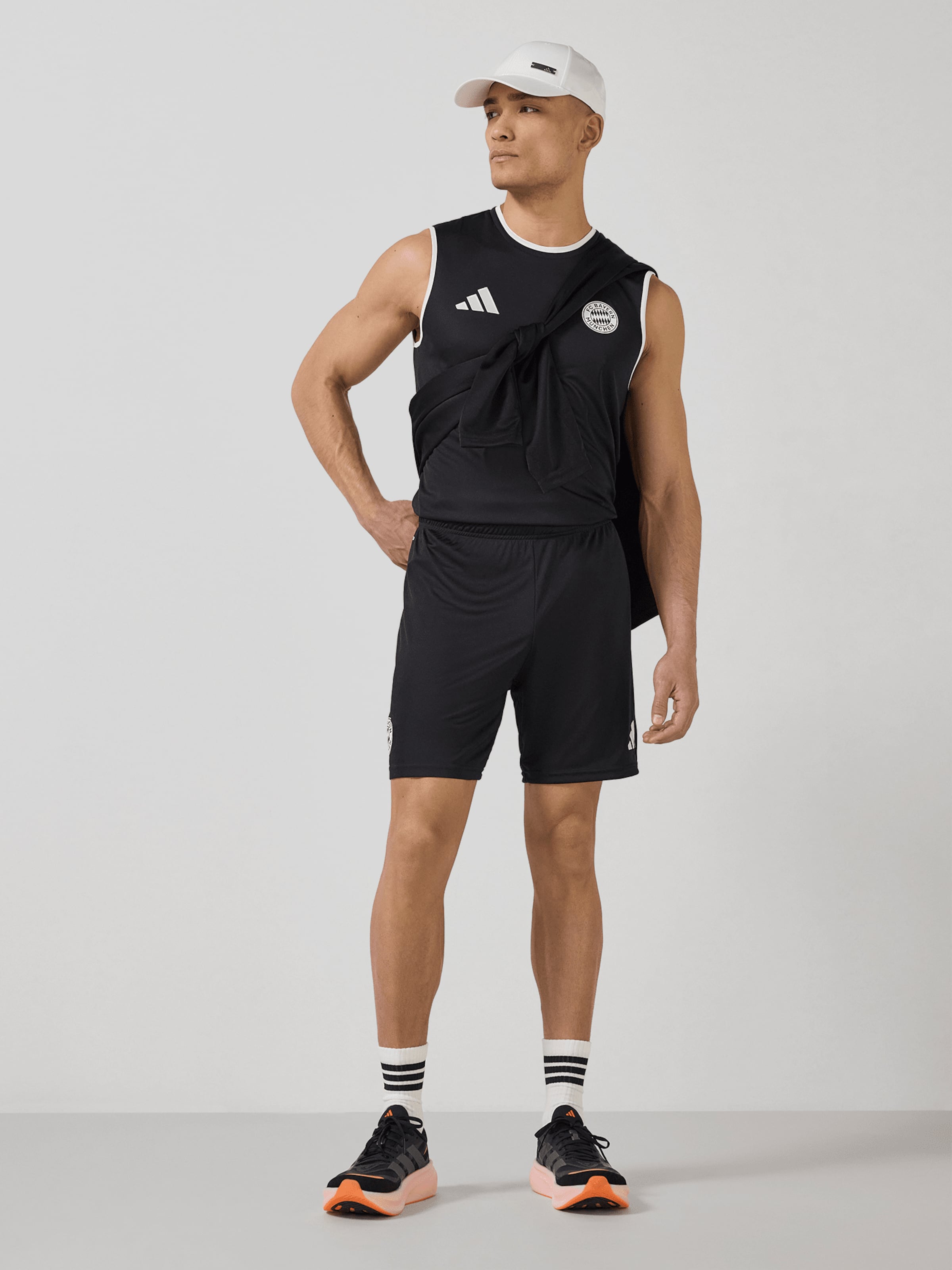 ADIDAS PERFORMANCE Regular Workout Pants in Black