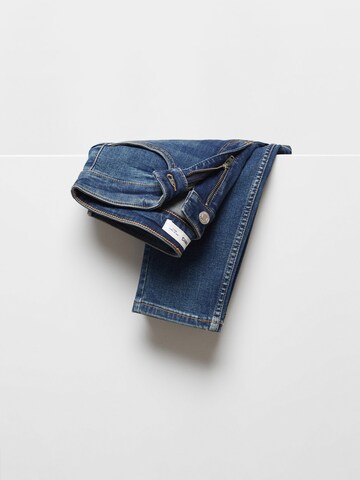 MANGO Skinny Jeans in Blauw