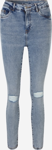 Denim Project Skinny Jeans in Blue: front