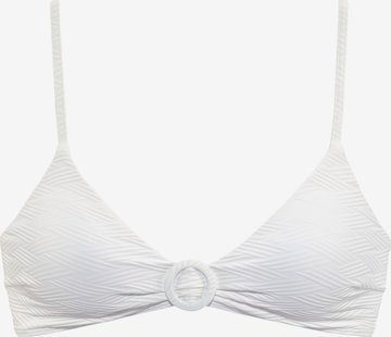 SUNSEEKER Bikini top in White: front