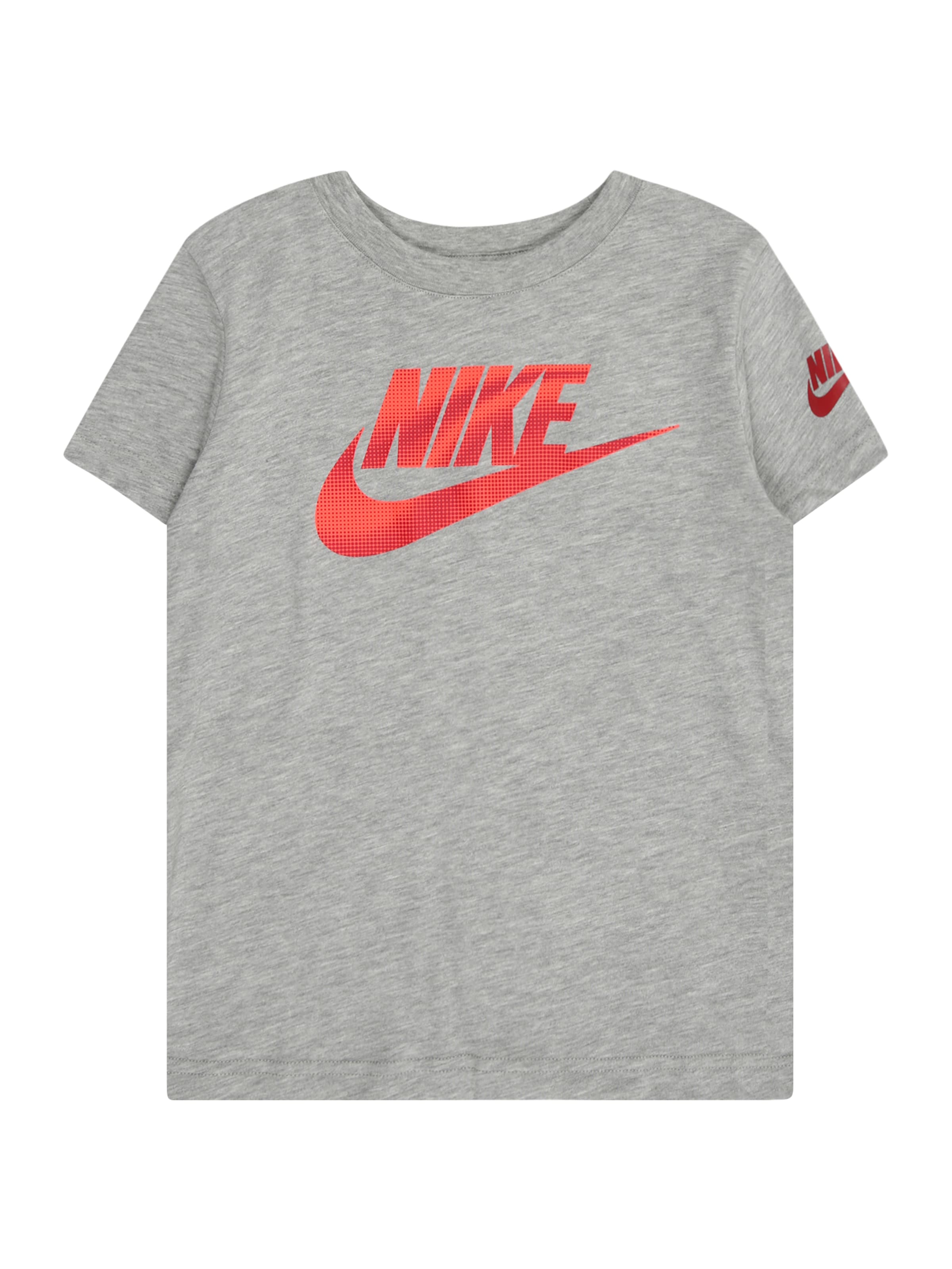 pelēks Nike Sportswear T-Krekls 'FUTURA': no priekšpuses