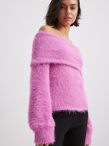 NA-KD Pullover in Pink: predná strana