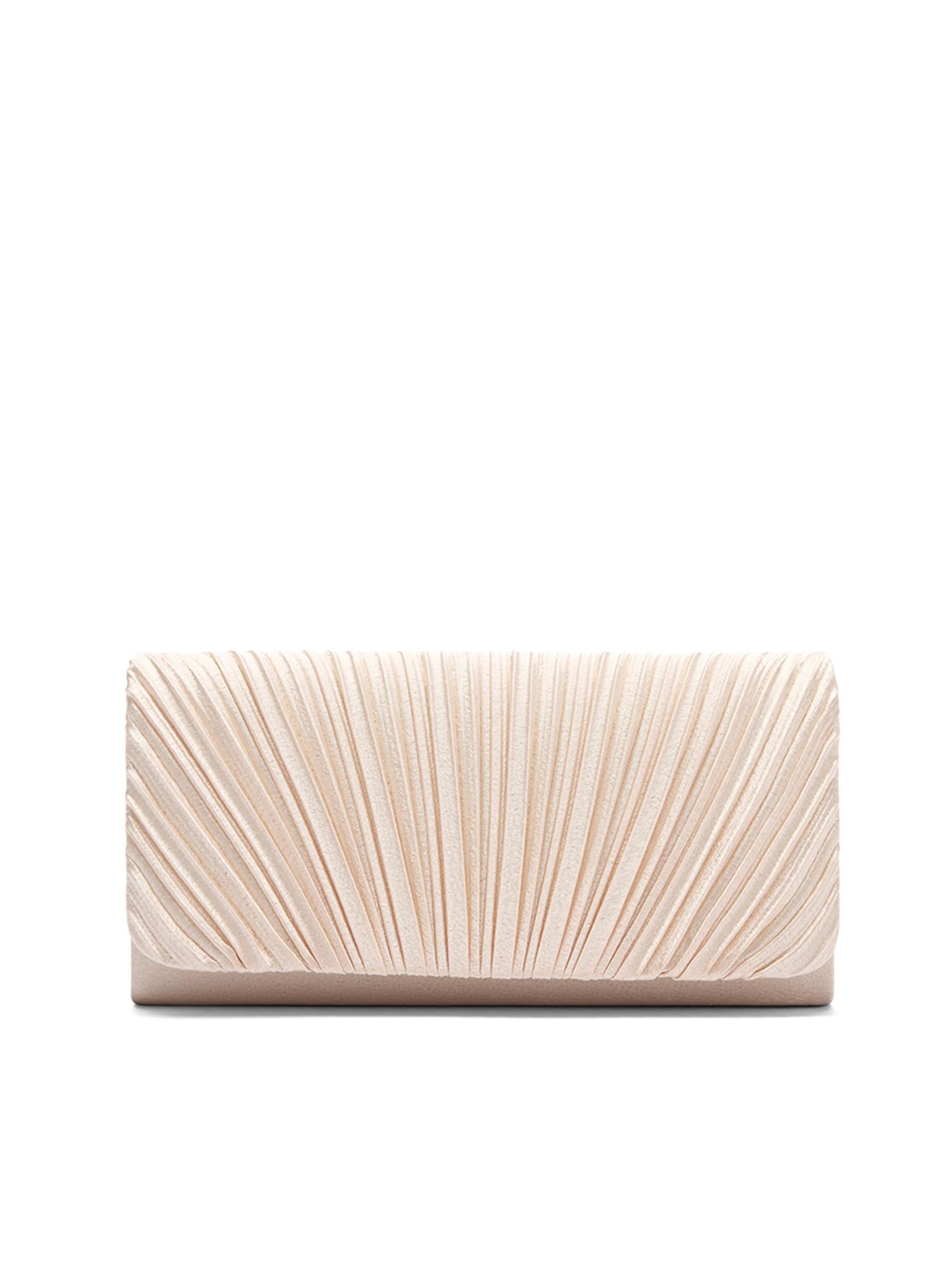 MANFIELD Clutches in Beige: Vorderseite