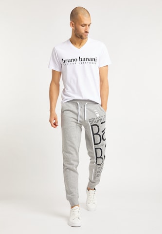 BRUNO BANANI T-Shirt 'MARTINEZ' in Weiß