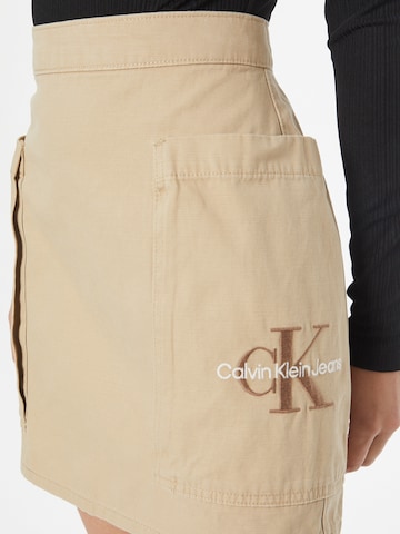 Calvin Klein Jeans Skjørt i beige